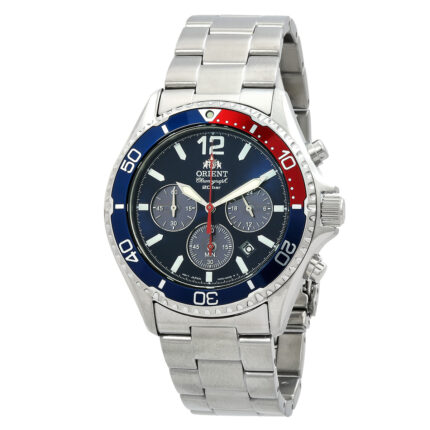 Mako Solar Chronograph Blue Dial Men's Watch