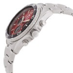 Sports Solar Powered Chronograph Red Dial Men's Watch - Image 2