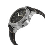 Luminor Logo Hand Wind Black Dial Men's Watch - Image 2