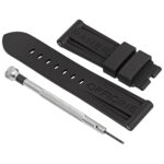 Luminor Logo Hand Wind Black Dial Men's Watch - Image 4