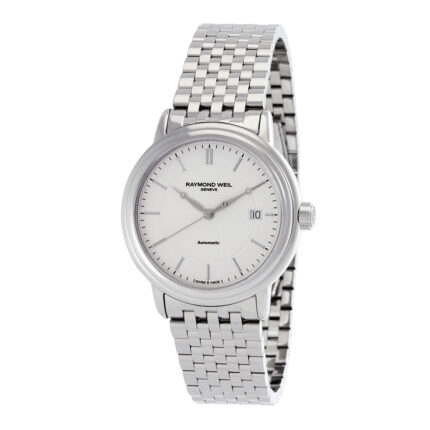 Maestro Automatic White Dial Men's Watch
