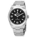 Explorer Automatic Chronometer Black Dial Men's Watch