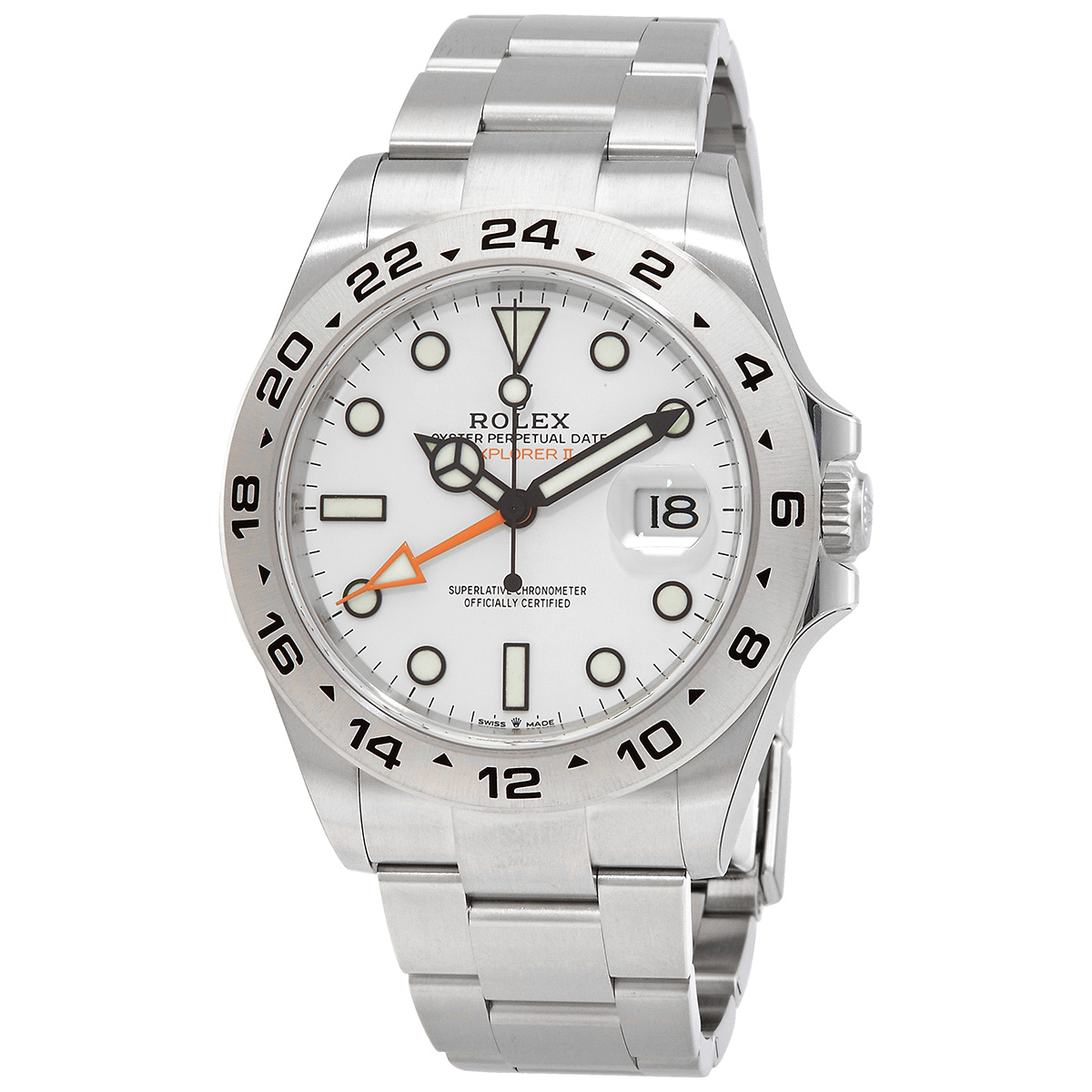 rolex-explorer-ii-automatic-chronometer-white-dial-mens-watch-226570wso-m2265700001.jpg Explorer II Automatic Chronometer White Dial Men's Watch 226570WSO - Image 1