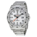Explorer II White Dial Stainless Steel Oyster Bracelet Automatic Men's Watch