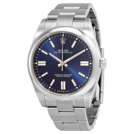 Oyster Perpetual 41 Automatic Blue Dial Men's Watch 124300BLSO