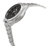 5 Automatic Black Arabic Dial Stainless Steel Men's Watch - Image 2