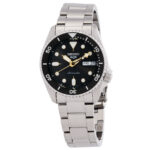 5 Sports Automatic Black Dial Men's Watch