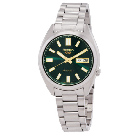 5 Sports Automatic Green Dial Watch