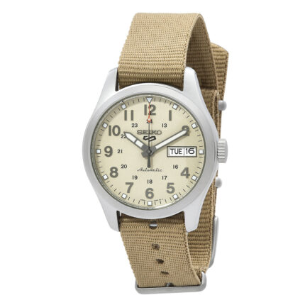 5 Sports Automatic Beige Dial Men's Watch