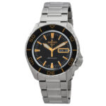 5 Sports SKX Automatic Black Dial Men's Watch