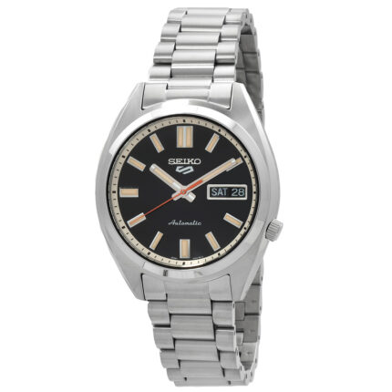 5 Sports SNXS Automatic Black Dial Men's Watch