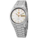 Automatic White Dial Men's Watch