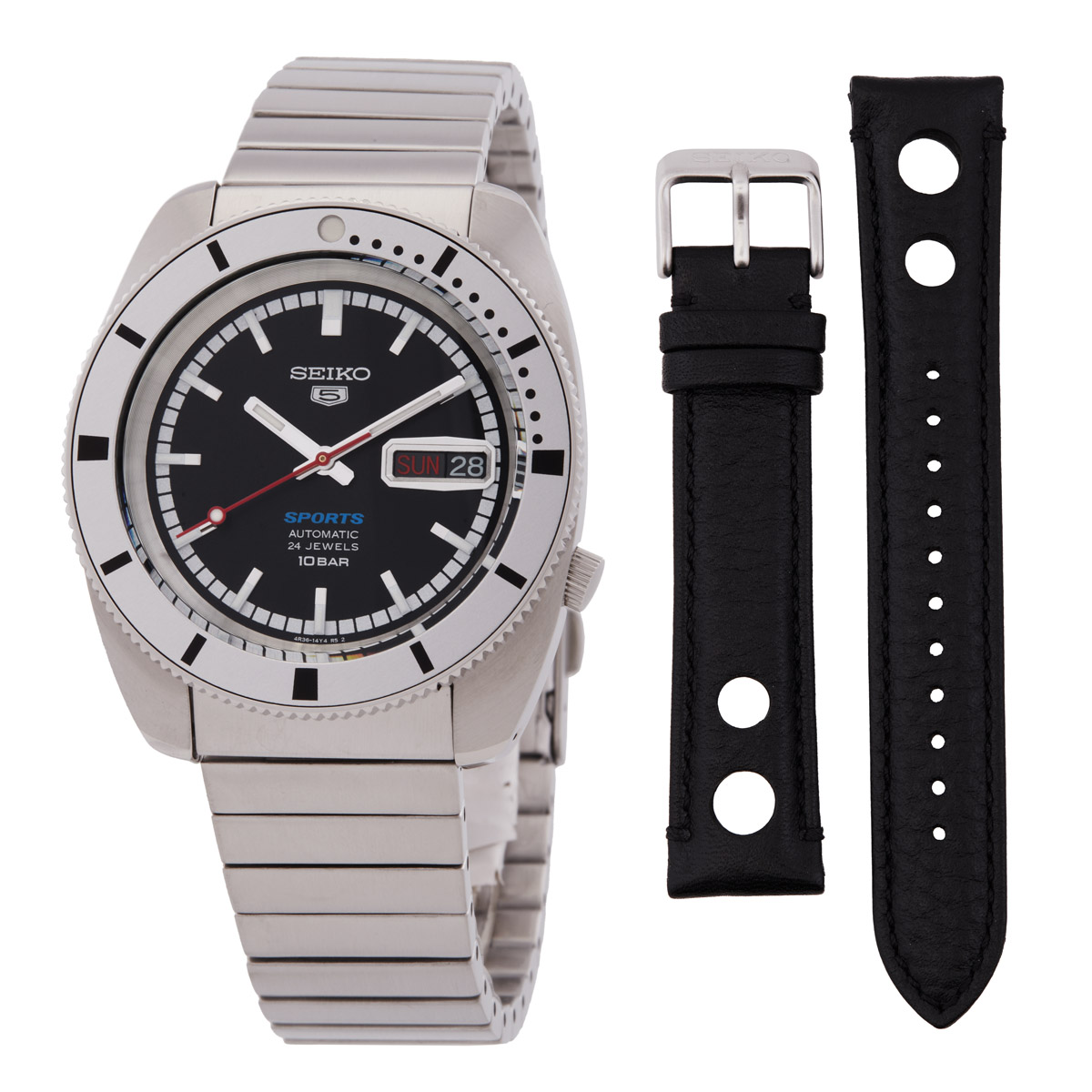seiko-limited-edition-5-sports-automatic-black-dial-watch-srpl05k1.jpg Limited Edition 5 Sports Automatic Black Dial Watch - Image 1