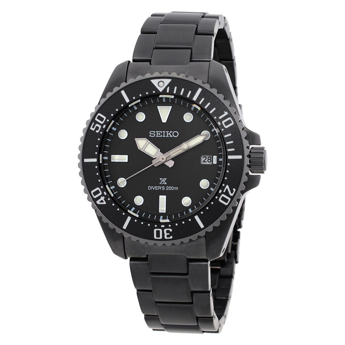 seiko-prospex-solar-black-dial-mens-watch-sne599.jpg Prospex Solar Black Dial Men's Watch - Image 1