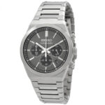 Sport Chronograph Quartz Grey Dial Men's Watch