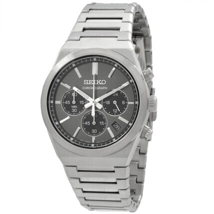 Sport Chronograph Quartz Grey Dial Men's Watch