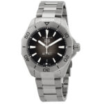 Aquaracer Automatic Black Dial Men's Watch