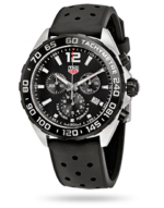 Formula 1 Chronograph Black Dial Men's Watch - Image 4