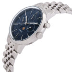 Marlin Quartz Moon Phase Blue Dial Watch - Image 2