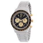 Q Chronograph Quartz Black Dial Men's Watch