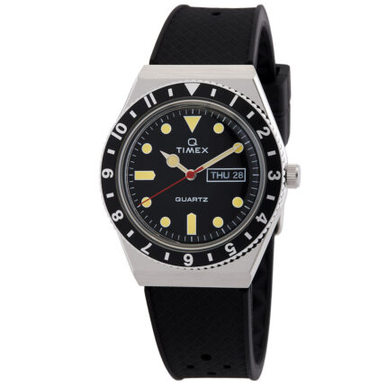 Q Quartz Black Dial Men's Watch
