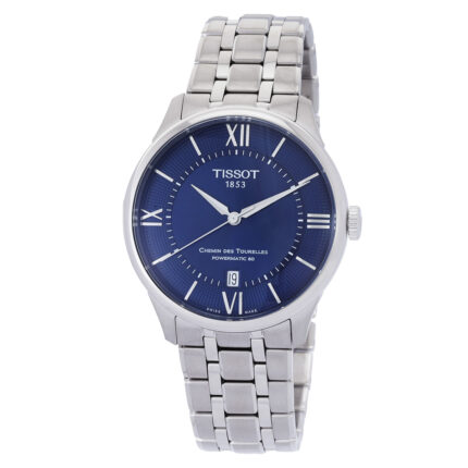 Chemin Des Tourelles Automatic Blue Dial Men's Watch