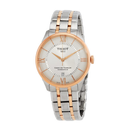 Chemin Des Tourelles Automatic Silver Dial Two-Tone Men's Watch