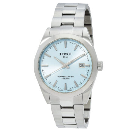 Gentleman Powermatic 80 Automatic Ice Blue Dial Watch