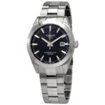 Gentleman Powermatic 80 Automatic Black Dial Watch