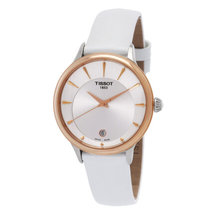 Odaci-T Quartz Silver Dial Ladies Watch