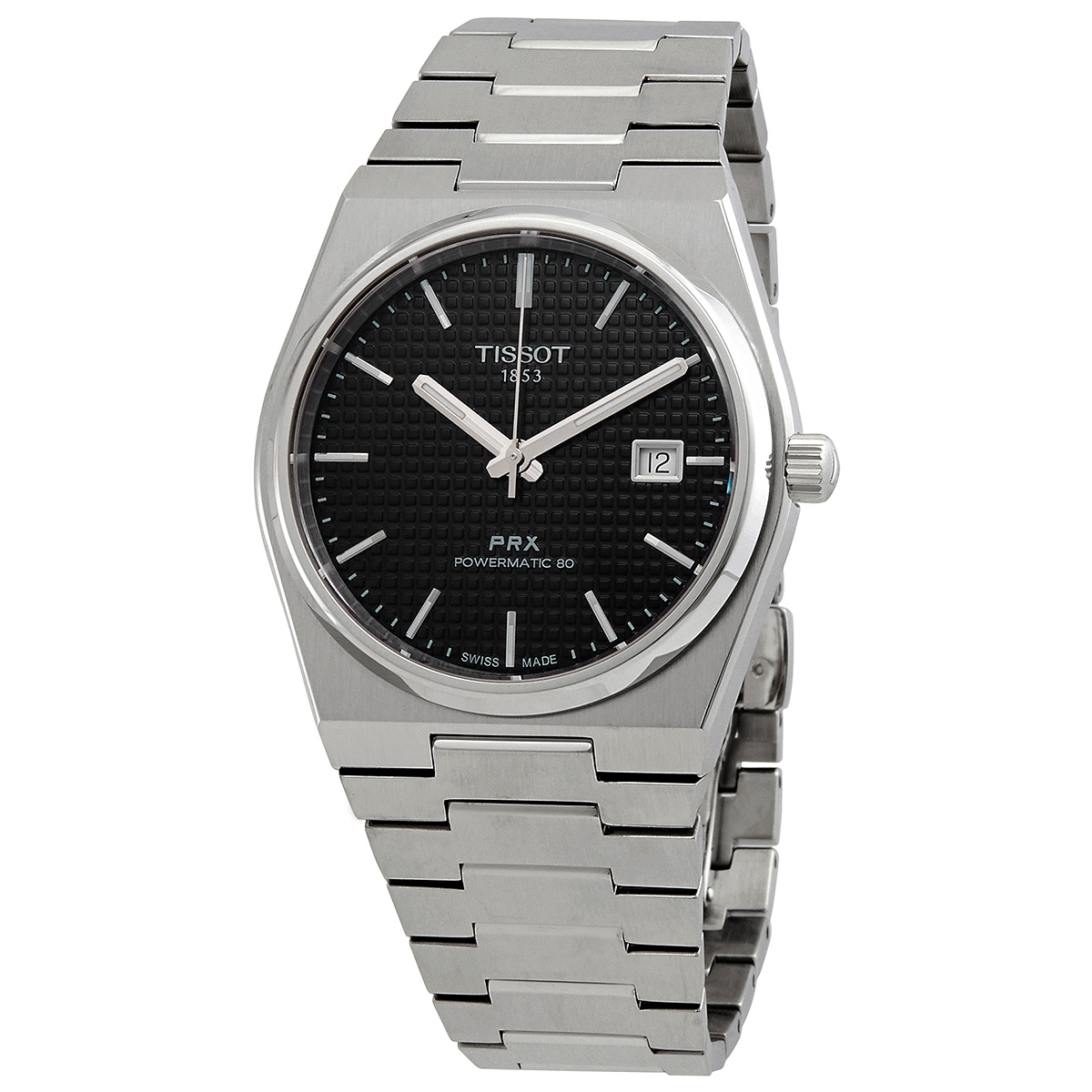 tissot-prx-powermatic-80-automatic-black-dial-mens-watch-t1374071105100-t1374071105100.jpg PRX Powermatic 80 Automatic Black Dial Men's Watch - Image 1