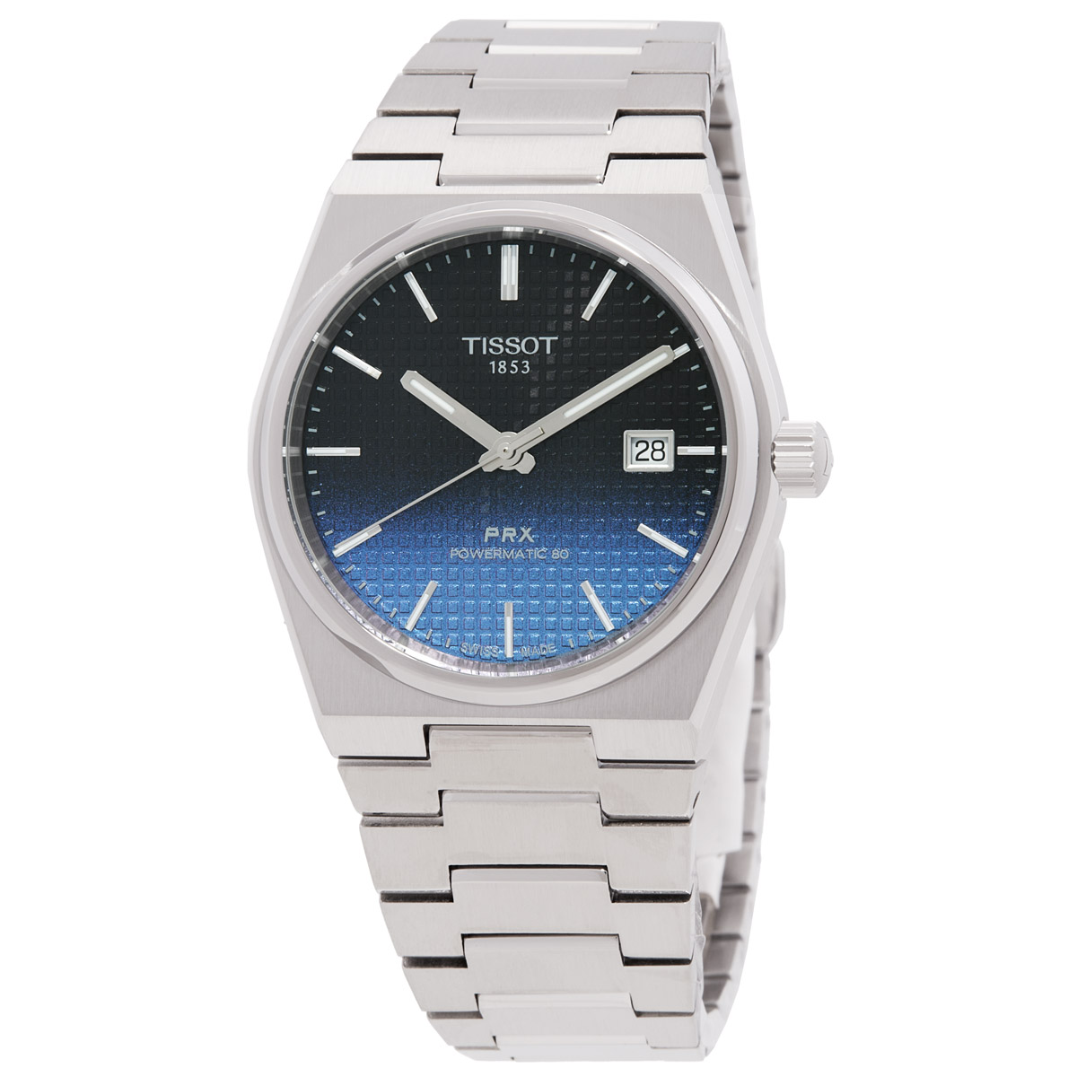 tissot-prx-powermatic-automatic-black-chameleon-dial-mens-watch-t1374071105101.jpg PRX Powermatic Automatic Black Chameleon Dial Men's Watch - Image 1