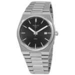 PRX 40 Quartz Black Dial Men's Watch