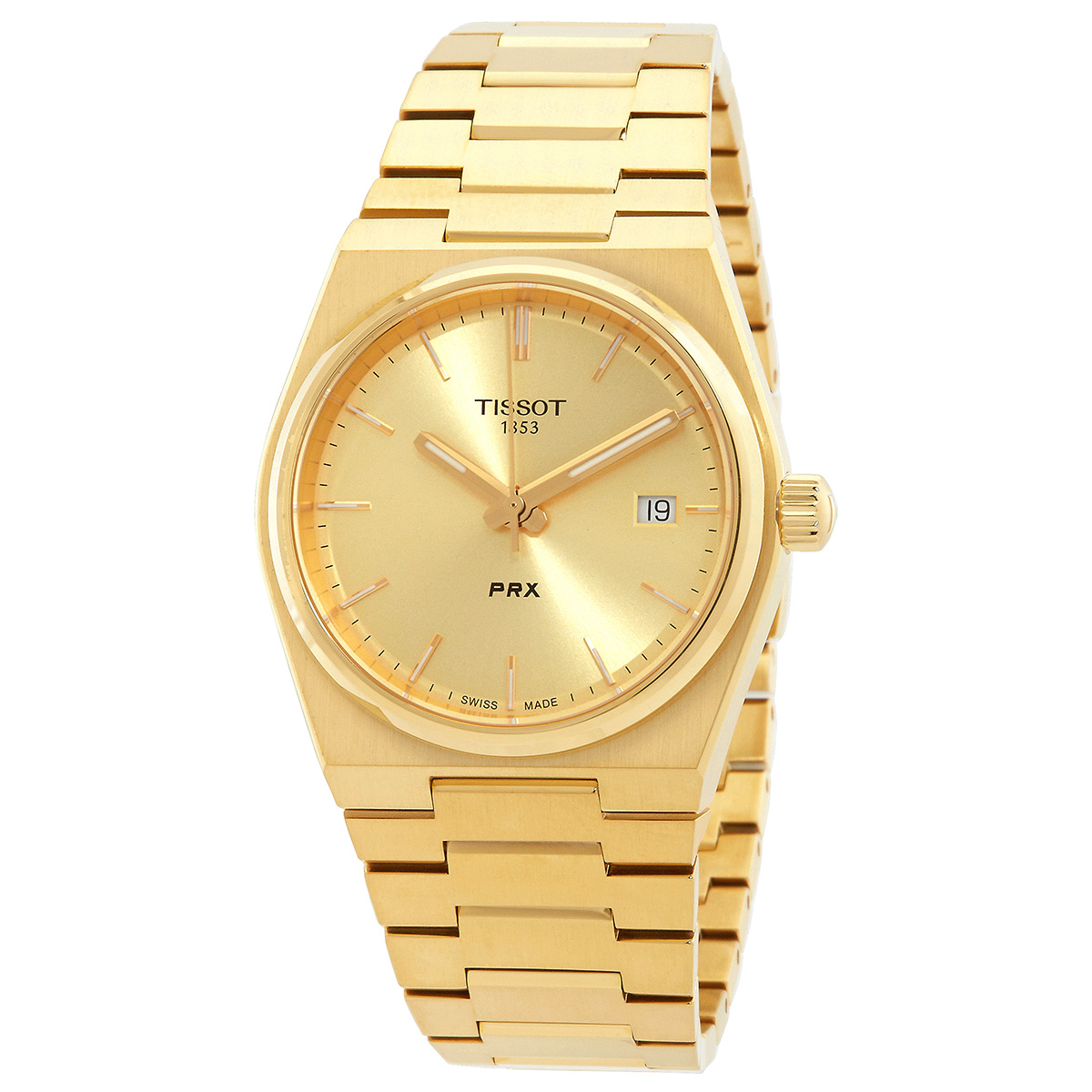 tissot-prx-quartz-champagne-dial-unisex-watch-t1372103302100.jpg PRX Quartz Champagne Dial Unisex Watch - Image 1