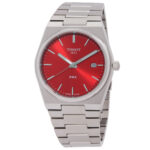 PRX Quartz Red Dial Men's Watch
