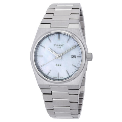 PRX Quartz White Mother of Pearl Dial Ladies Watch