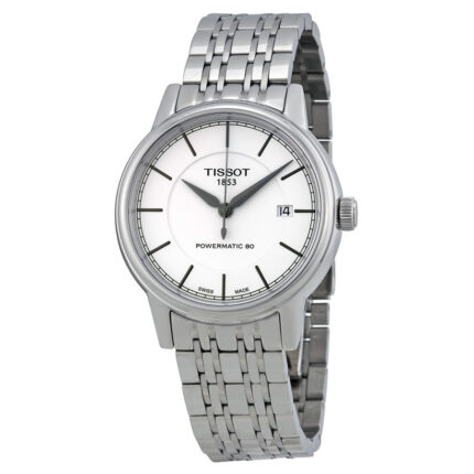 T Classic Powermatic Automatic White Dial Men's Watch T0854071101100