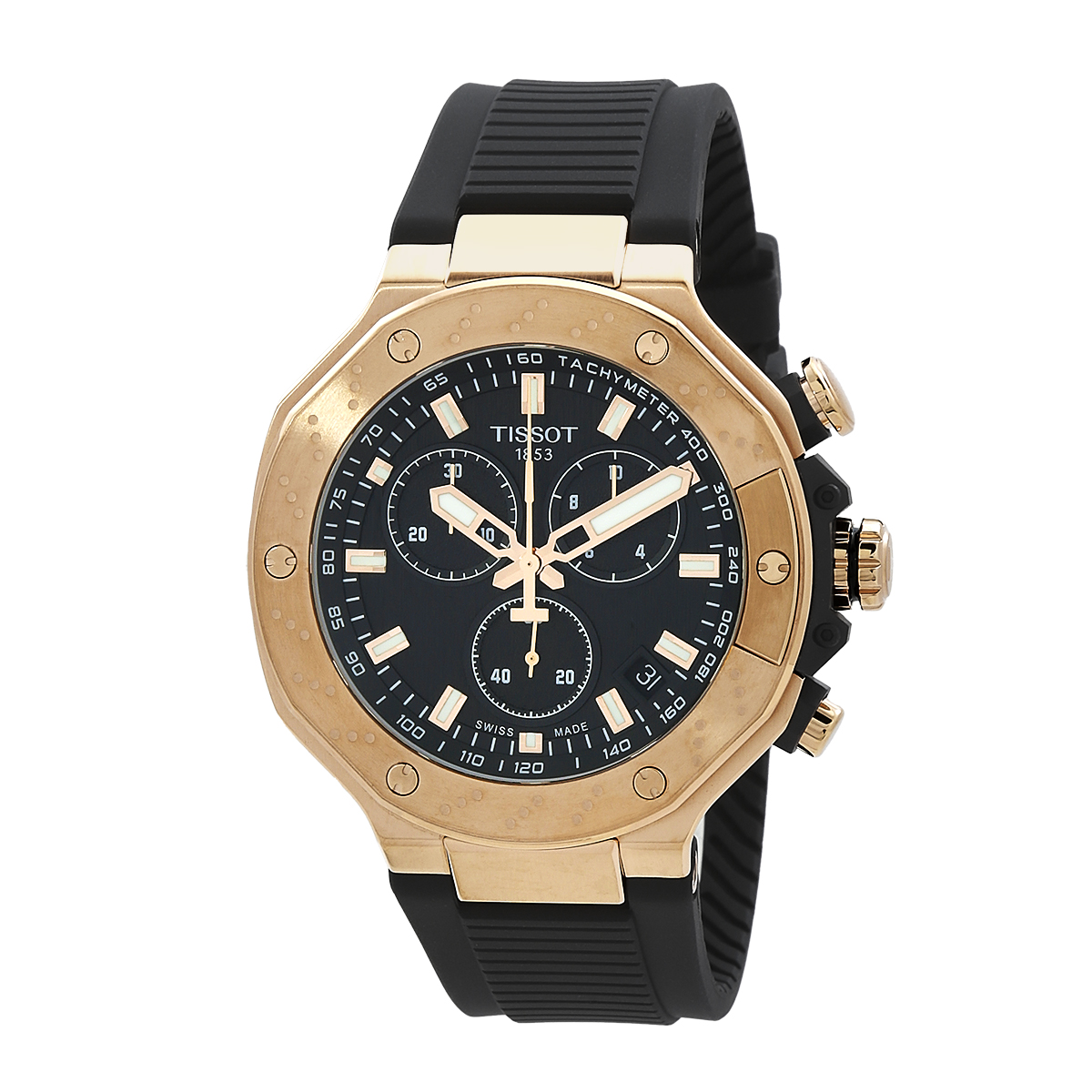 tissot-trace-chronograph-quartz-black-dial-mens-watch-t1414173705100-t1414173705100.jpg T-Race Chronograph Quartz Black Dial Men's Watch - Image 1